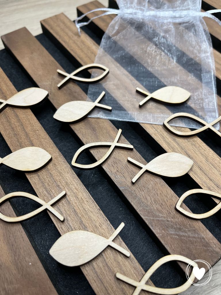 .Kommunion - Streudeko / Tischdeko Fisch