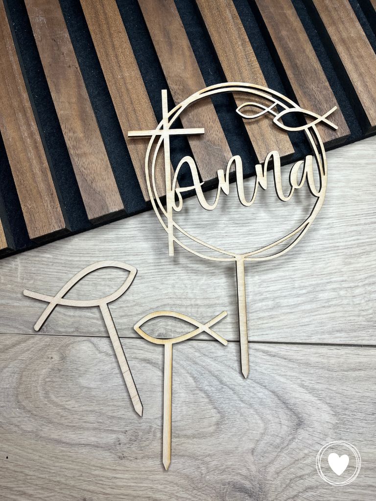 .Kommunion - Caketopper | Kuchentopper "Kommunion | Taufe | Konfirmation | Firmung" - personalisiert