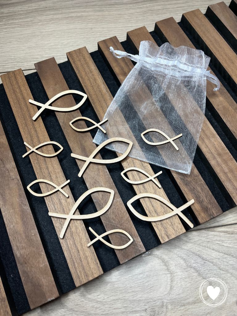 .Kommunion - Streudeko / Tischdeko Fisch