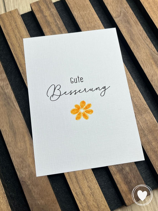 Postkarte "Gute Besserung"