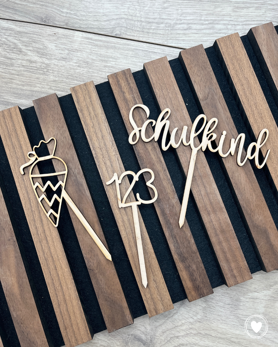 Caketopper | Kuchentopper "Schulkind" / Einschulung - einzeln oder im Set