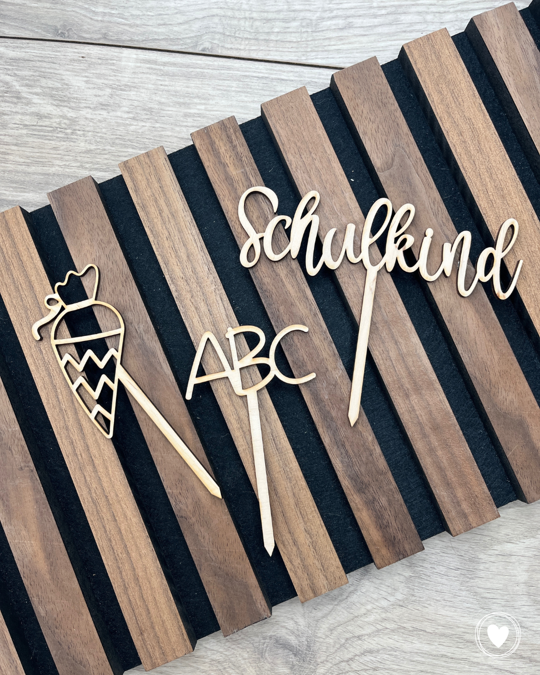 Caketopper | Kuchentopper "Schulkind" / Einschulung - einzeln oder im Set
